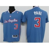 Los Angeles Clippers #3 Chris Paul Light Blue Pride Swingman Men Jersey