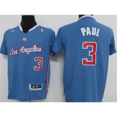 Los Angeles Clippers #3 Chris Paul Light Blue Pride Swingman Men Jersey