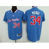 Los Angeles Clippers #34 Paul Pierce Light Blue Pride Swingman Men Jersey