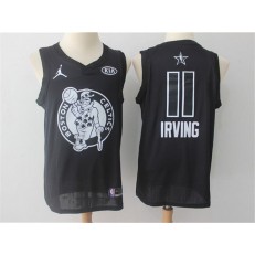Boston Celtics #11 Kyrie Irving Black NBA Jordan Swingman 2018 All-Star Game Men Jersey