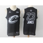 Cleveland Cavaliers #23 Lebron James Black NBA Jordan Swingman 2018 All-Star Game Men Jersey