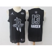 Houston Rockets #13 James Harden Black NBA Jordan Swingman 2018 All-Star Game Men Jersey