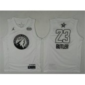 Minnesota Timberwolves #23 Jimmy Butler White NBA Jordan Swingman 2018 All-Star Game Men Jersey