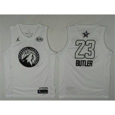 Minnesota Timberwolves #23 Jimmy Butler White NBA Jordan Swingman 2018 All-Star Game Men Jersey