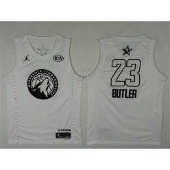 Minnesota Timberwolves #23 Jimmy Butler White NBA Jordan Swingman 2018 All-Star Game Men Jersey