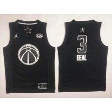 Washington Wizards #3 Bradley Beal Black NBA Jordan Swingman 2018 All-Star Game Men Jersey