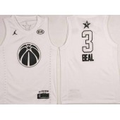 Washington Wizards #3 Bradley Beal White NBA Jordan Swingman 2018 All-Star Game Men Jersey