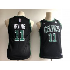 Boston Celtics #11 Kyrie Irving Black Nike Swingman Youth Jersey