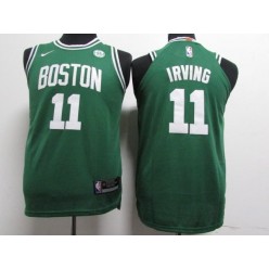 Boston Celtics #11 Kyrie Irving Green Nike Authentic Youth Jersey