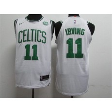 Boston Celtics #11 Kyrie Irving White Nike Authentic Youth Jersey
