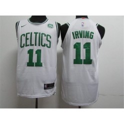 Boston Celtics #11 Kyrie Irving White Nike Authentic Youth Jersey
