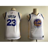 Golden State Warriors #23 Draymond Green White Nike Swingman Youth Jersey