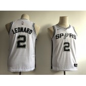 San Antonio Spurs #2 Kawhi Leonard White Swingman Association Edition Youth Jersey