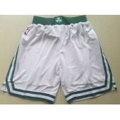 Boston Celtics Nike White Swingman Men Shorts