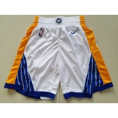 Golden State Warriors Nike White Swingman Youth Shorts