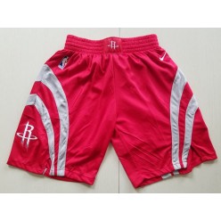 Houston Rockets Nike Red Swingman Men Shorts