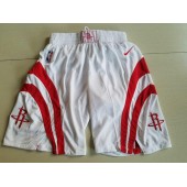 Houston Rockets Nike White Swingman Men Shorts