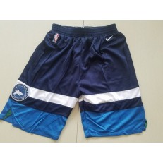Minnesota Timberwolves Nike Navy Swingman Men Shorts