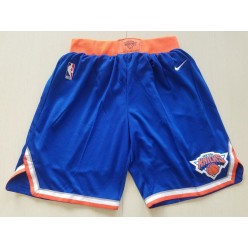 New York Knicks Nike Blue Swingman Men Shorts