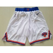 New York Knicks Nike White Swingman Men Shorts