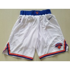 New York Knicks Nike White Swingman Men Shorts