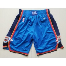 Oklahoma City Thunder Nike Blue Swingman Men Shorts