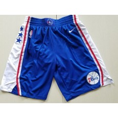 Philadelphia 76ers Nike Blue Swingman Men Shorts