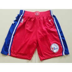 Philadelphia 76ers Nike Red Swingman Men Shorts