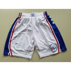Philadelphia 76ers Nike White Swingman Men Shorts