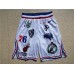 Supreme X Nike X Nba Logos White Shorts