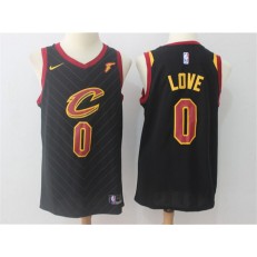 Cleveland Cavaliers #0 Kevin Love Black Nike Swingman Men Jersey
