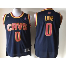 Cleveland Cavaliers #0 Kevin Love Blue New Revolution 30 Men Jersey