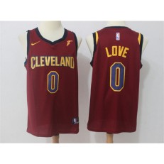 Cleveland Cavaliers #0 Kevin Love Red Nike Swingman Men Jersey