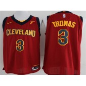 Cleveland Cavaliers #3 Isaiah Thomas Maroon Nike Authentic Men Jersey