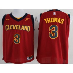 Cleveland Cavaliers #3 Isaiah Thomas Maroon Nike Authentic Men Jersey
