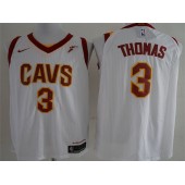 Cleveland Cavaliers #3 Isaiah Thomas White Nike Authentic Men Jersey