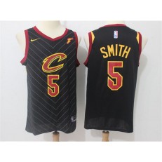 Cleveland Cavaliers #5 J.R. Smith Black Nike Swingman Men Jersey