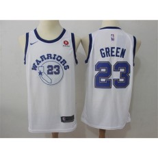 Golden State Warriors #23 Draymond Green White Nike Throwback Swingman Men Jersey