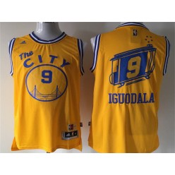 Golden State Warriors #9 Andre Iguodala Swingman Men Jersey