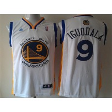 Golden State Warriors #9 Andre Iguodala White New Revolution 30 Men Jersey