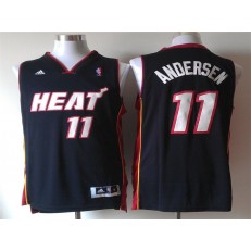 Miami Heat #11 Dion Waiters Black New Revolution 30 Men Jersey