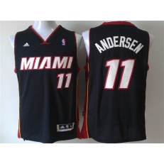 Miami Heat #11 Dion Waiters Black Revolution 30 Men Jersey