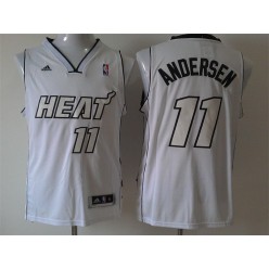 Miami Heat #11 Dion Waiters White New Revolution 30 Men Jersey