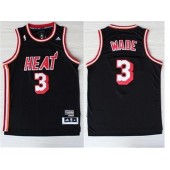 Miami Heat #3 Dwyane Wade Black New Revolution 30 Men Jersey