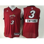 Miami Heat #3 Dwyane Wade Red 2014-15 Christmas Day Swingman Men Jersey