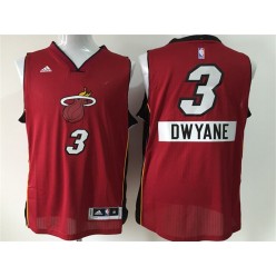 Miami Heat #3 Dwyane Wade Red 2014-15 Christmas Day Swingman Men Jersey