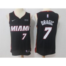 Miami Heat #7 Goran Dragic Black Nike Authentic Men Jersey