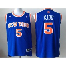 New York Knicks #5 Jason Kidd Blue New Revolution 30 Men Jersey
