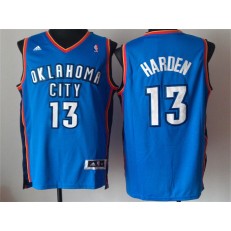 Oklahoma City Thunder #13 Paul George Blue New Revolution 30 Men Jersey