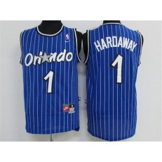 Orlando Magic #1 Penny Hardaway Blue New Revolution 30 Men Jersey